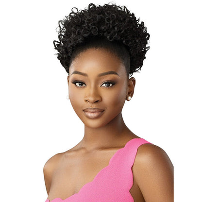 Outre Pretty Quick Drawstring Ponytails - CURLY PUFF Alexwigs