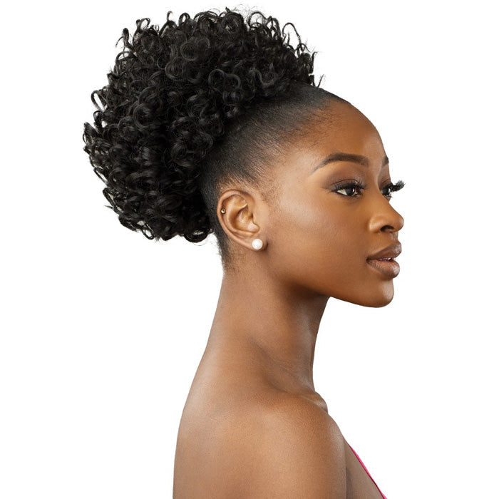 Outre Pretty Quick Drawstring Ponytails - CURLY PUFF Alexwigs