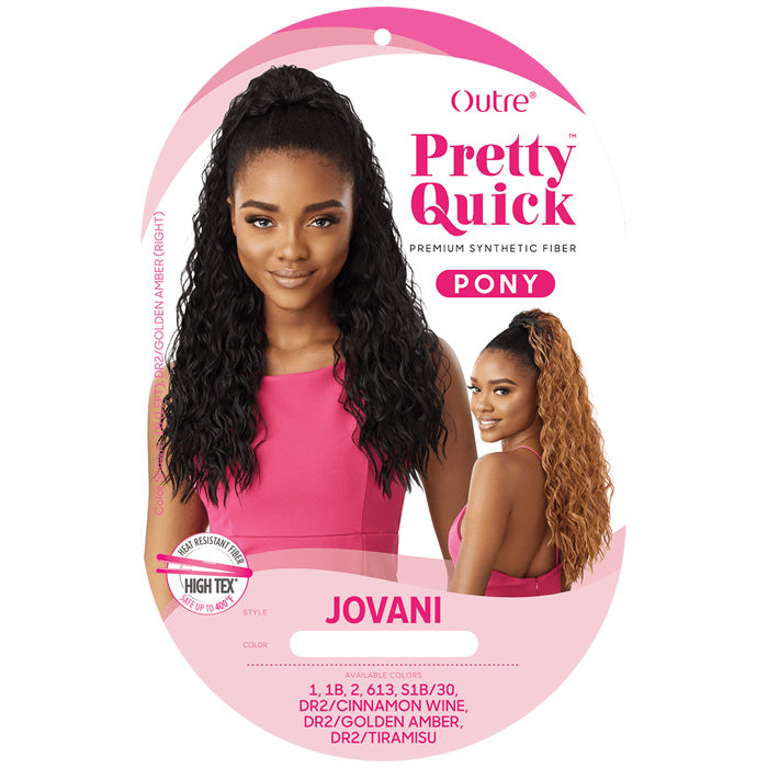 Outre Pretty Quick Drawstring Ponytail - JOVANI Alexwigs