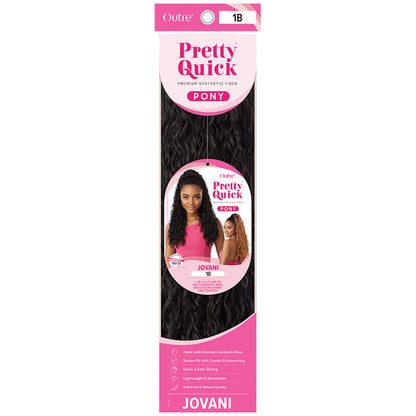Outre Pretty Quick Drawstring Ponytail - JOVANI Alexwigs