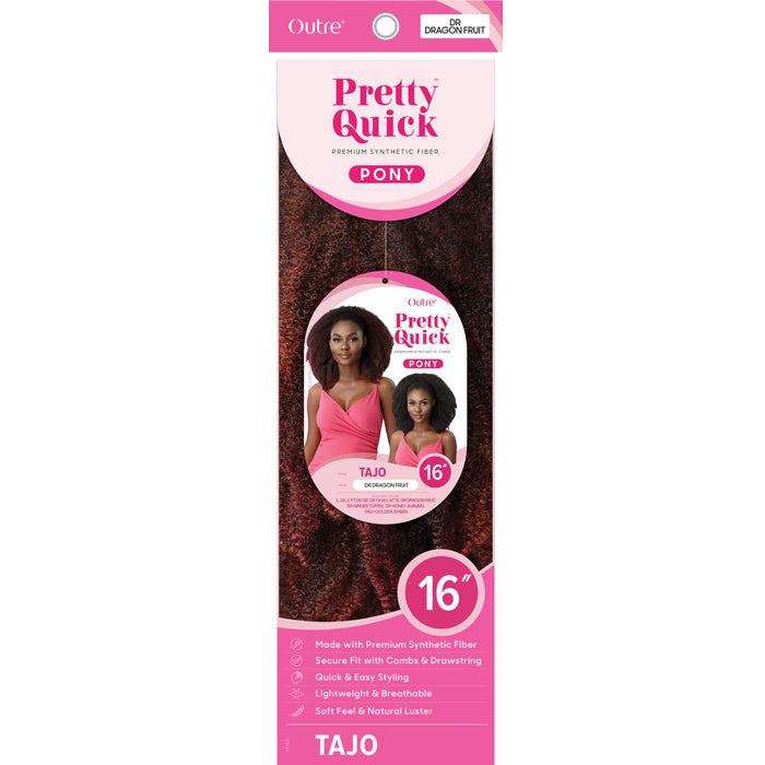 Outre Pretty Quick Drawstring Ponytail - TAJO 16" Alexwigs