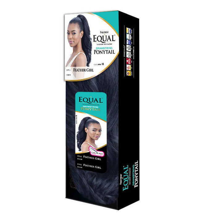 Freetress Equal Drawstring Ponytail FEATHER GIRL Alexwigs