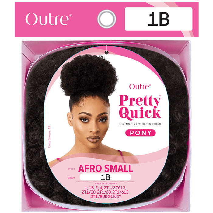 Outre Pretty Quick Drawstring Ponytail - AFRO SMALL Alexwigs
