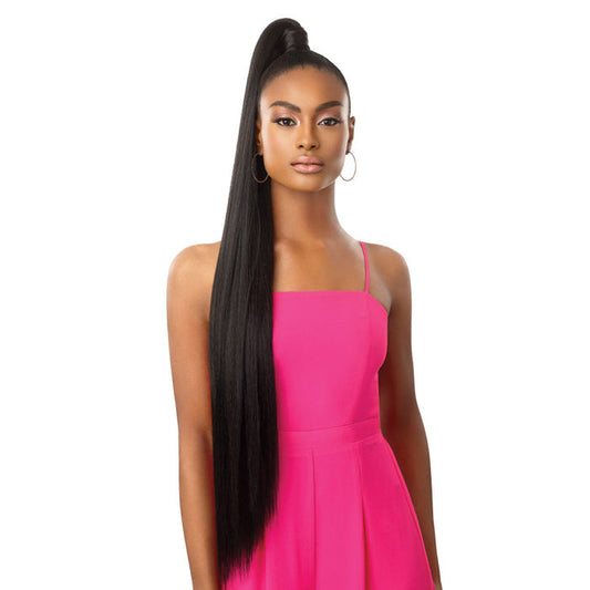Outre Pretty Quick Wrap Around Pony - SLEEK STRAIGHT 36" Alexwigs
