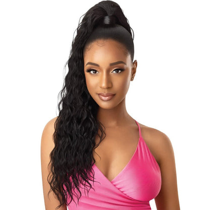 Outre Pretty Quick Wrap Around Ponytail - NATURAL WAVE 28" Alexwigs