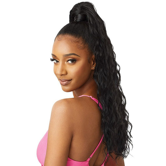 Outre Pretty Quick Wrap Around Ponytail - NATURAL WAVE 28" Alexwigs