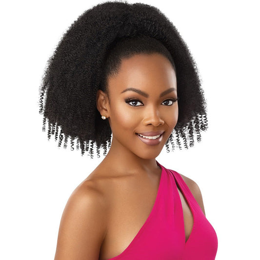 Outre Wrap Around Pony Bulk Free Pretty Quick - SPRINGY AFRO Alexwigs