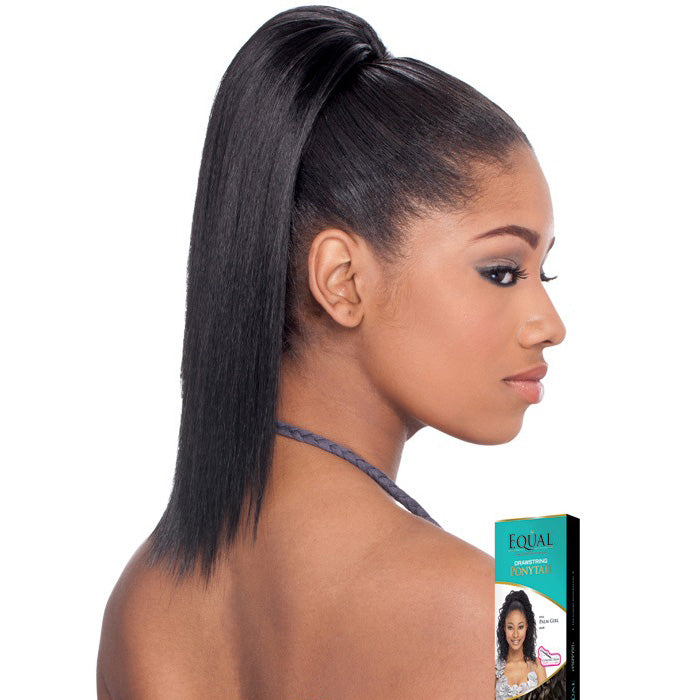 Shake N GO Drawstring Ponytail - YAKY STRAIGHT 12 Alexwigs