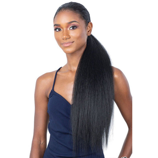 Shake N Go Organique Pony Pro Ponytail - NATURAL YAKY 24"-32" Alexwigs