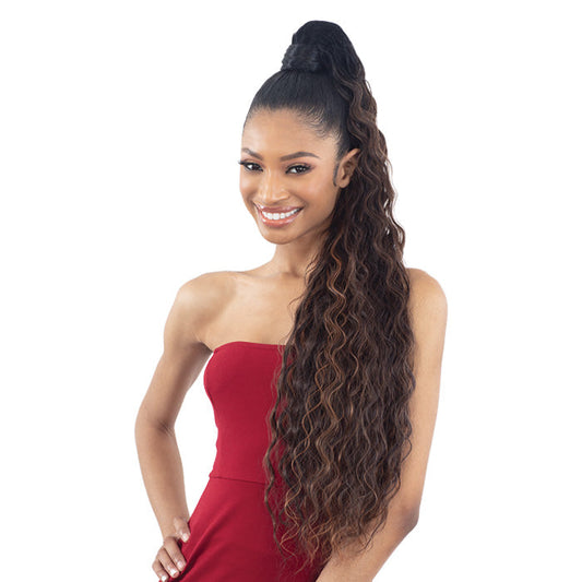 Shake-N-Go Organique Pony Pro Ponytail - CRIMPED 36" Alexwigs