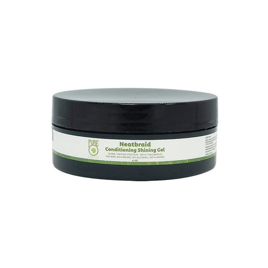 Pure O Natural Neatbraid Conditioning Shining Gel 4 oz/ 8 oz Alexwigs
