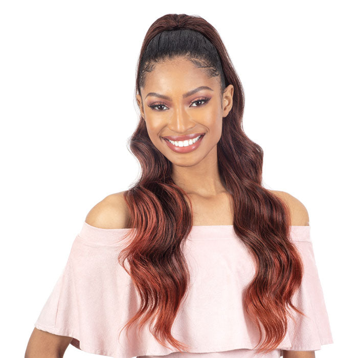 Freetress Equal Lite Drawstring Ponytail - LUXY WAVE 28" Alexwigs