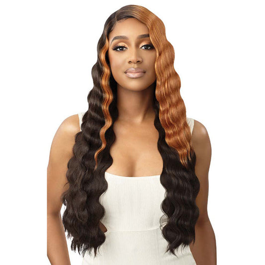 Outre Color Bomb 5" Deep Part HD Lace Front Wig - KIANDA Alexwigs