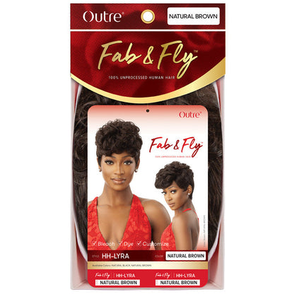 Outre Fab & Fly 100% Unprocessed Human Hair Full Cap Wig - HH LYRA Alexwigs