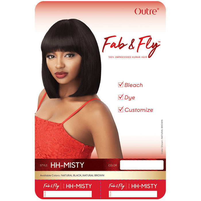 Outre Unprocessed Human Hair Fab & Fly Wig - HH MISTY Alexwigs