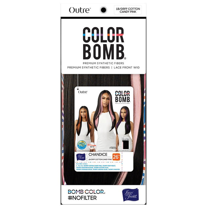 Outre Color Bomb Synthetic HD Lace Front Wig - CHANDICE Alexwigs