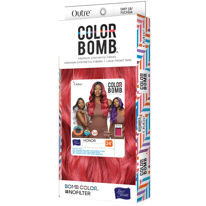 Outre Color Bomb Glueless 5" Deep HD Lace Front Wig - HONOR Alexwigs