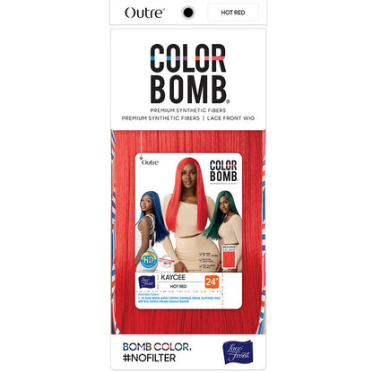 Outre Color Bomb 5" Deep HD Lace Front Wig - KAYCEE 24" Alexwigs