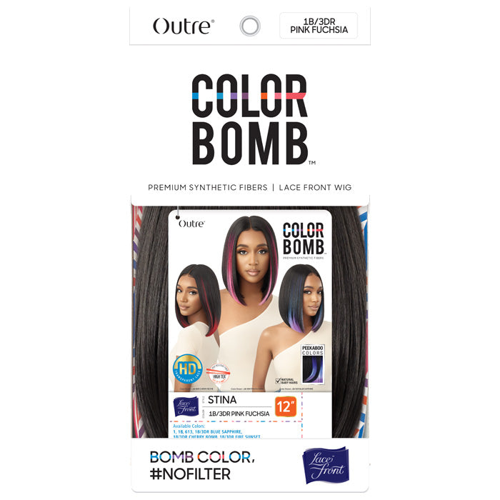 Outre Color Bomb HD Lace Front Wig - STINA Alexwigs