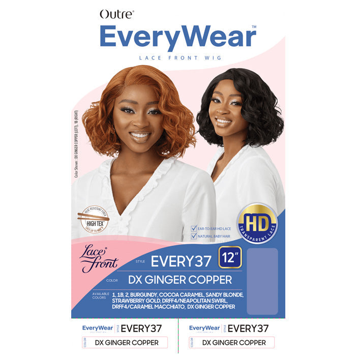 Outre Every Wear HD Lace Front Wig - EVERY 37 - Ear to Ear Lace Alexwigs
