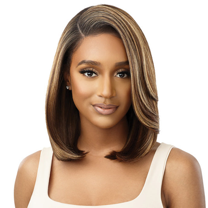 Outre 100% Human Hair Blend HD 360 Edge 13X4 Lace Front Wig - NORVINA Alexwigs