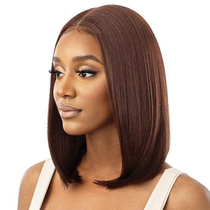 Outre 100% Human Hair Blend HD 360 Edge 13X4 Lace Front Wig - NORVINA Alexwigs