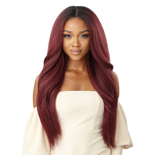 Outre 360 Frontal Lace 100% Human Hair Blend 13X6 HD Lace Front Wig - SUNNIVA Alexwigs
