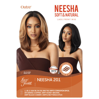 Outre Neesha Soft & Natural Lace Front Wig - NEESHA 201 Alexwigs
