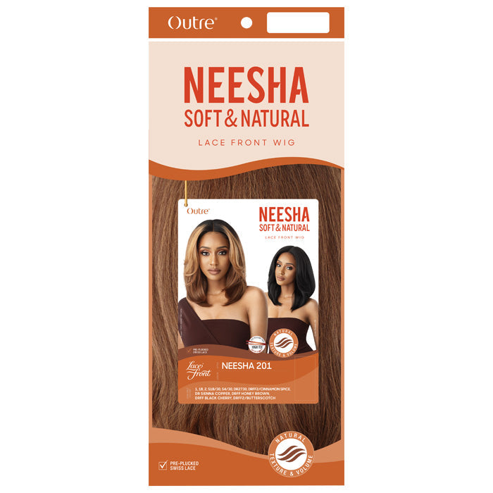 Outre Neesha Soft & Natural Lace Front Wig - NEESHA 201 Alexwigs