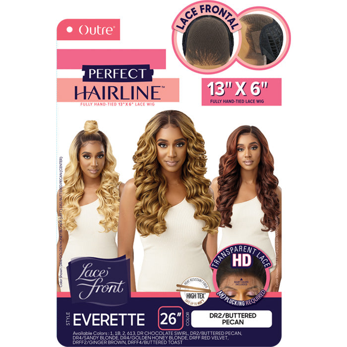 Outre Perfect Hairline Glueless 13X6 HD Lace Front Wig - EVERETTE Alexwigs
