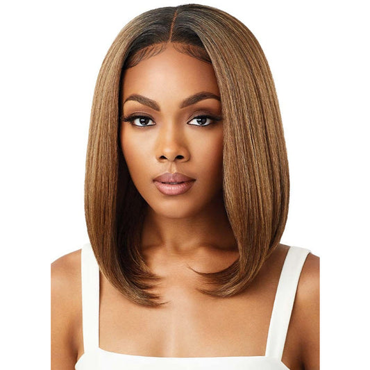 Outre Synthetic Lace Front Wig Perfect Hairline 13x4 FAUX SCALP DANNITA Alexwigs