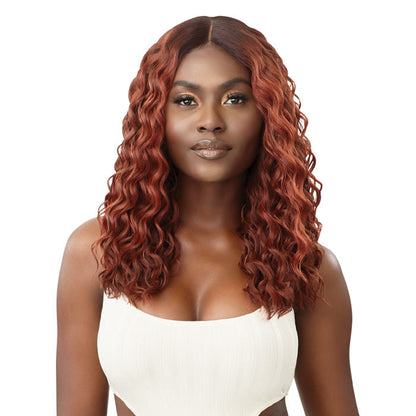 Outre Wet & Wavy HD Transparent Lace Front Wig - PRICILLA Alexwigs