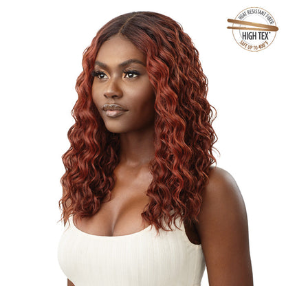 Outre Wet & Wavy HD Transparent Lace Front Wig - PRICILLA Alexwigs