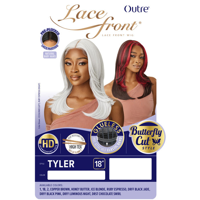 Outre Glueless Pre-Plucked HD Lace Front Wig - TYLER Alexwigs