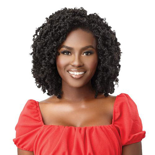 Outre X-Pression Synthetic Twisted Up Lace Front Braid Wig - BUTTERFLY BOMB TWIST 14 Alexwigs