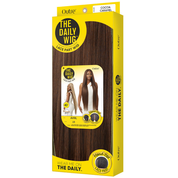 Outre The Daily Wig Lace Part Wig - AVRIL - Hand-Tied & Elastic Band Alexwigs