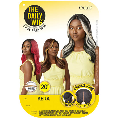 Outre The Daily Wig Hand-Tied Lace Part Wig - KERA Alexwigs