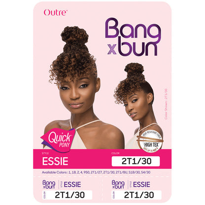 Outre Bang x Bun Quick Pony - ESSIE Alexwigs