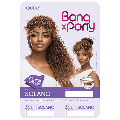 Outre Bang x Pony Quick Pony - SOLANO Alexwigs