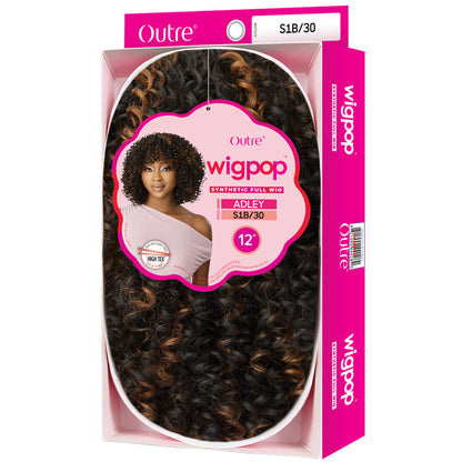 Outre Wigpop Curly Bang Full Wig - ADLEY Alexwigs