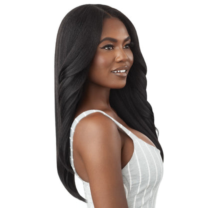 Outre 100% Human Hair Blend U Part Cap Leave Out Wig - DOMINICAN BLOWOUT 22" Alexwigs
