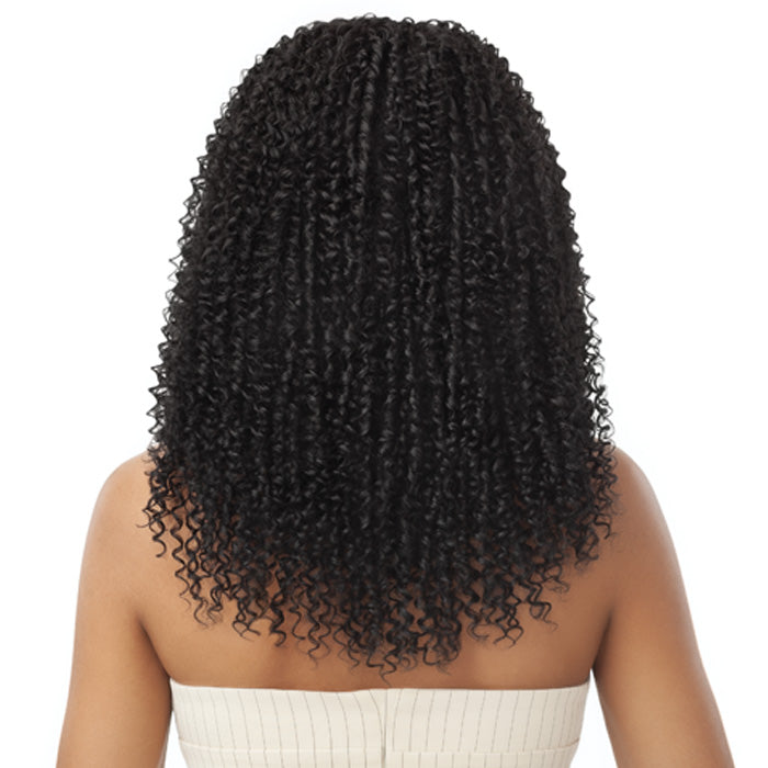 Outre 100% Human Hair Blend U Part Cap Leave Out Wig - PASSION COILS 20 Alexwigs