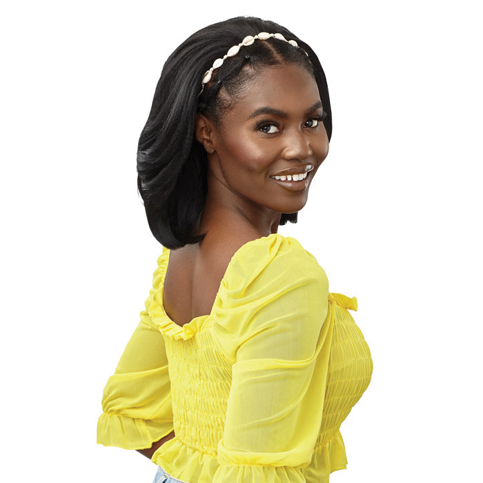 Outre Converti-Cap Synthetic Deluxe Cap Half Wig - CURVY BELLA Alexwigs