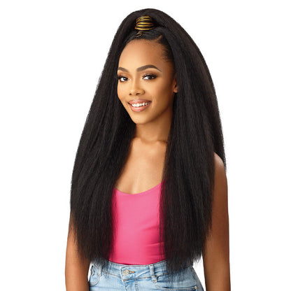 Outre Converti Cap + Wrap Pony Deluxe Cap Half Wig - BOLD & IRRESISTIBLE Alexwigs