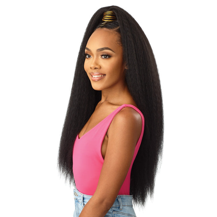 Outre Converti Cap + Wrap Pony Deluxe Cap Half Wig - BOLD & IRRESISTIBLE Alexwigs