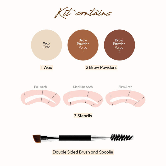 Ruby Kisses By Kiss Go Brow EYEBROW KIT Alexwigs