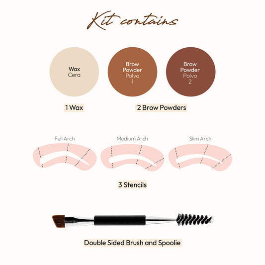 Ruby Kisses By Kiss Go Brow EYEBROW KIT Alexwigs