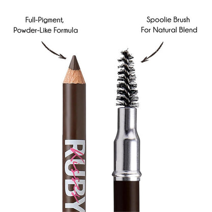 Ruby Kisses By Kiss Go Brow Eyebrow Pencil BROW WOODEN PENCIL Alexwigs