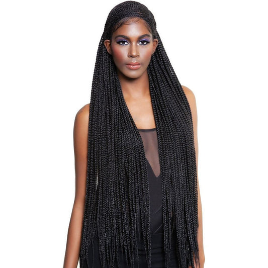 Mane Concept Red Carpet Synthetic Invisible Knot Braid 13x7 Lace Front Wig - RCBI11 JESSICA 36" Alexwigs