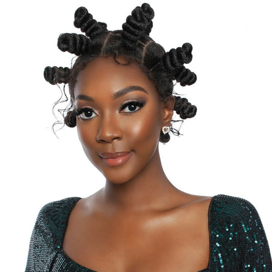 Mane Red Carpet Hand-Tied HD Pre-Styles Braided Full Lace Wig - RCFB201-ZULU BANTU KNOTS Alexwigs